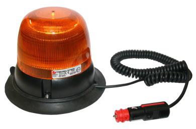 Oranžový maják,LED, magnetický, vel. M nízký