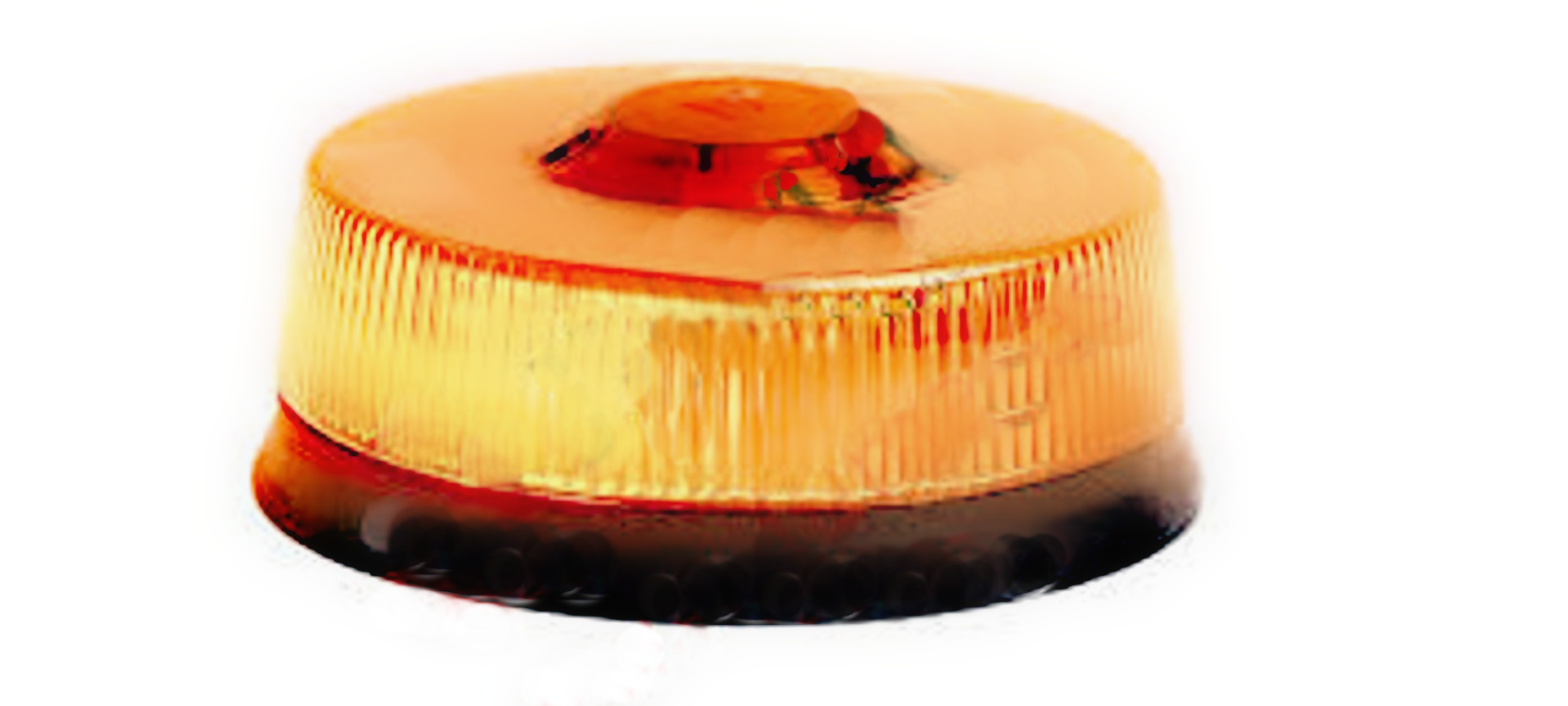 Oranžový maják, LP400,LED,1x15 LED,  pevná montáž