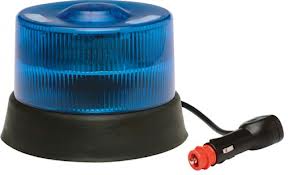 Modrý magnetický maják, LM800,LED, 2x15 LED 