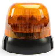 Oranžový maják LED, pevná montáž, vel. M nízký