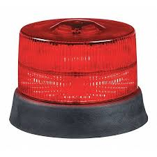 Červený maják, LP800,LED, pevná montáž, 2x15 LED 