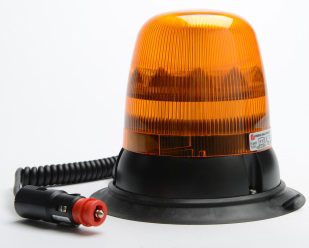 Oranžový maják,LED, magnetický, vel. M vysoký
