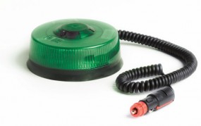 Zelený magnetický maják, LM400,LED,1x15 LED
